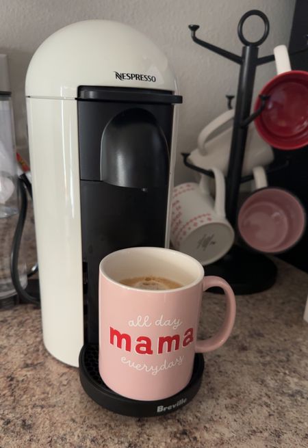 Good Morning! Who else needs to start their day with a good coffee?

My favorite nespresso machine I got for my birthday back in September, it’s still available in the limited edition color from Hearth and Hand at Target! 

Also, peep this adorable new mug I got for Christmas! “Mama all day everyday” 

Target Finds | Coffee Lovers | Mug Collectors 

#LTKhome #LTKfamily #LTKGiftGuide