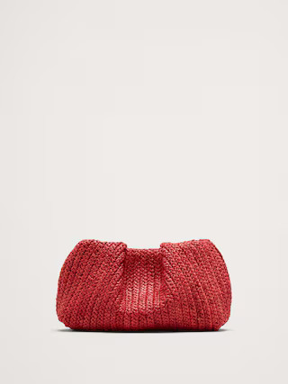 Small Raffia Clutch | Banana Republic (US)