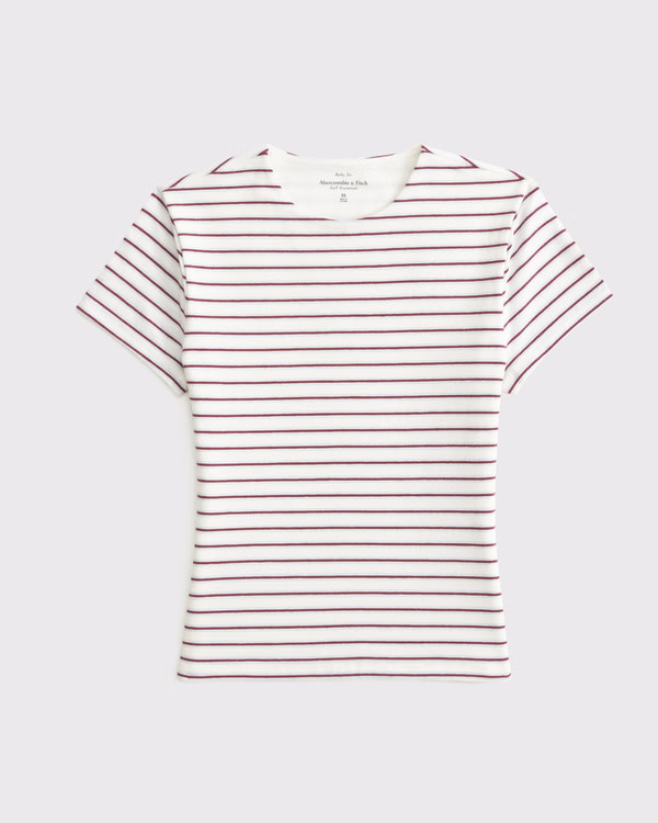 Women's Double-Lined Baby Tee | Women's Tops | Abercrombie.com | Abercrombie & Fitch (US)
