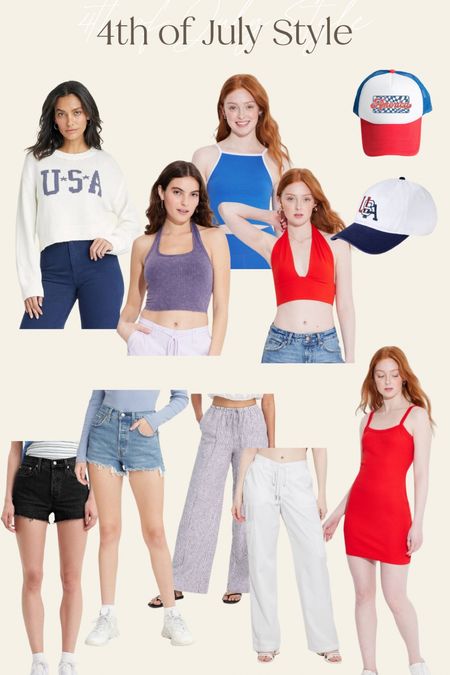 Target 4th of July outfit ideas! 

#LTKFindsUnder100 #LTKSeasonal #LTKStyleTip