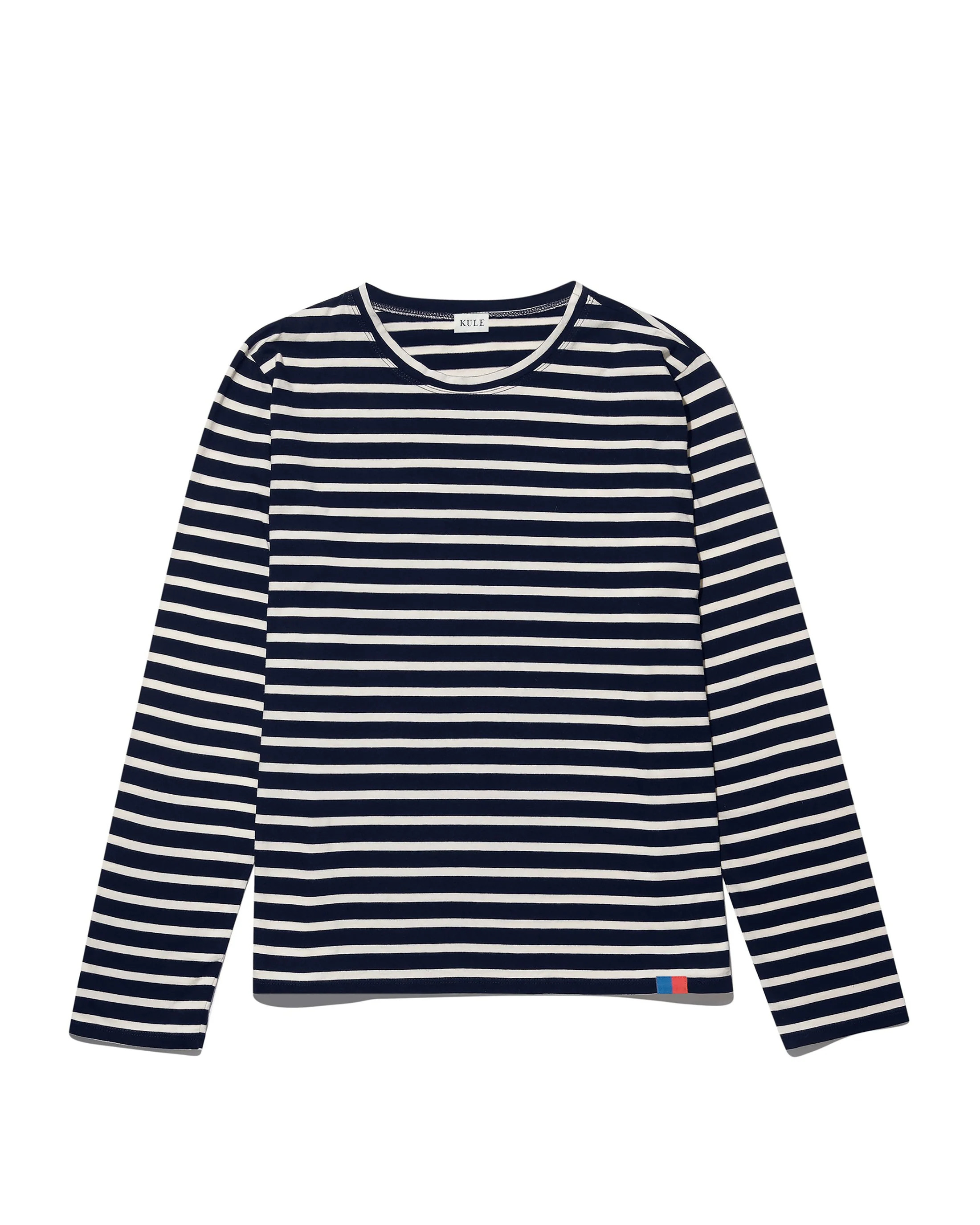 The Striped Modern Long - Navy/Cream | KULE (US)