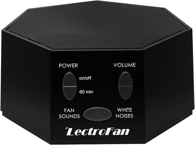 LectroFan High Fidelity White Noise Machine with 20 Unique Non-Looping Fan and White Noise Sounds... | Amazon (US)