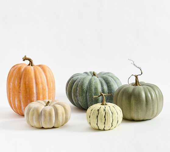 Faux Pumpkins &amp; Gourds | Pottery Barn (US)