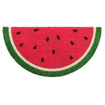 Raj 1'4" x 2'8" Tufted Watermelon Doormat | Target