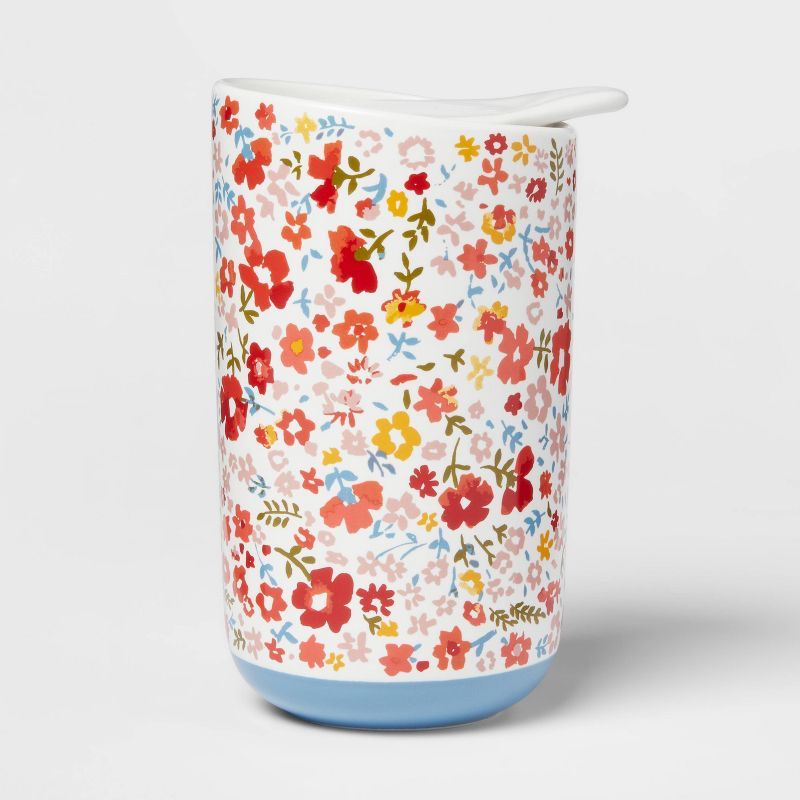 12oz Stoneware Floral Print Travel Mug - Threshold™ | Target