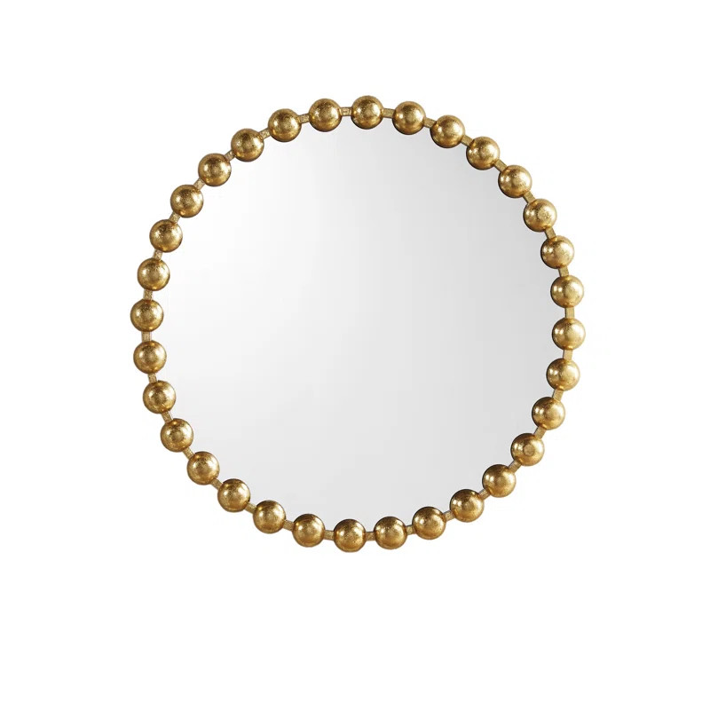 Marlowe Metal Round Wall Mirror | Wayfair North America