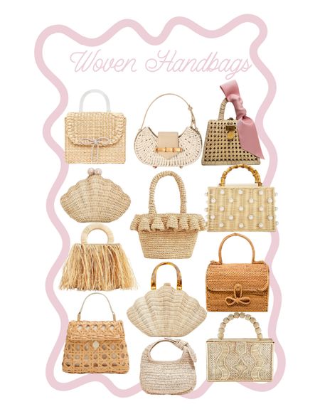 Spring and summer handbags. Straw handbags. Raffia handbags. Rattan Handbags. 
.
.
.
…. 

#LTKitbag #LTKstyletip #LTKtravel