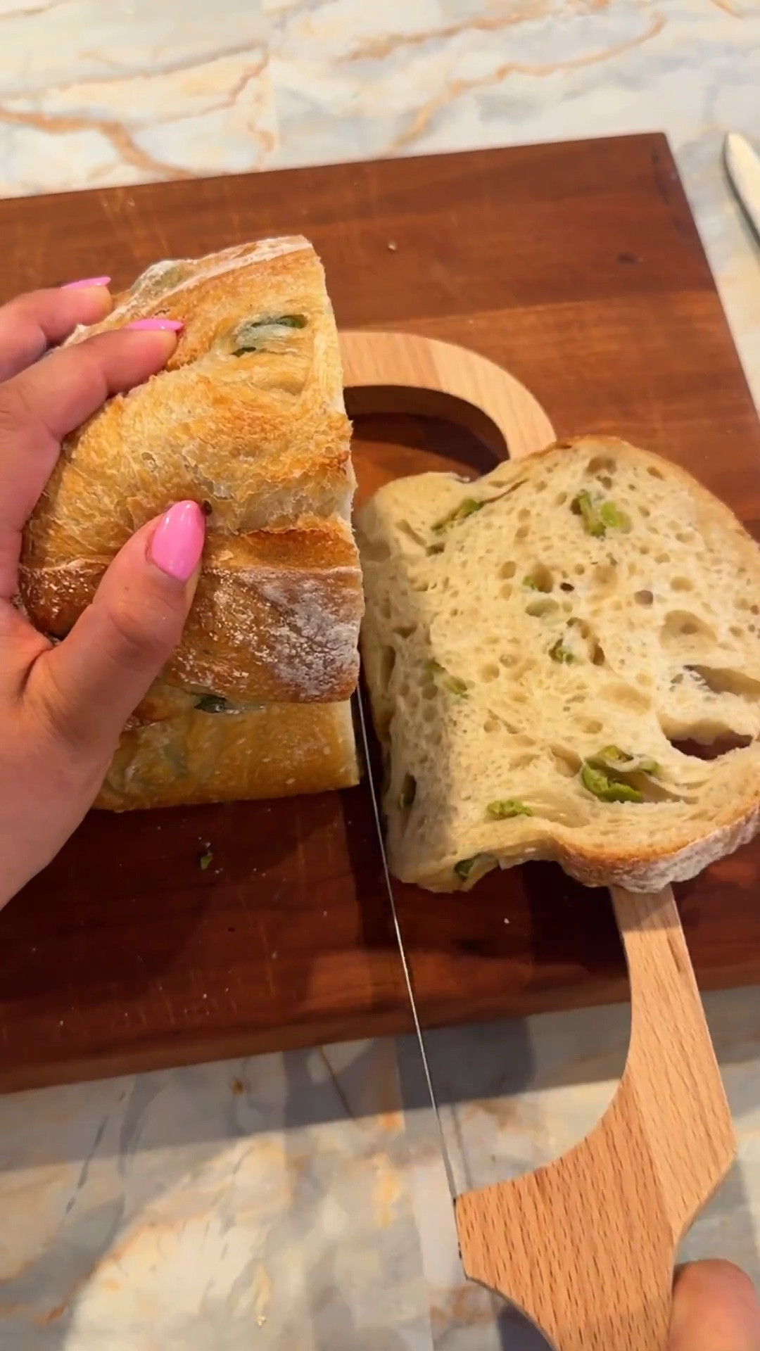 This sourdough knife changed my life. So sharp and so cool looking. Easy as sliced bread! I must have item in the kitchen. 

#LTKGiftGuide #LTKFindsUnder50 #LTKHome