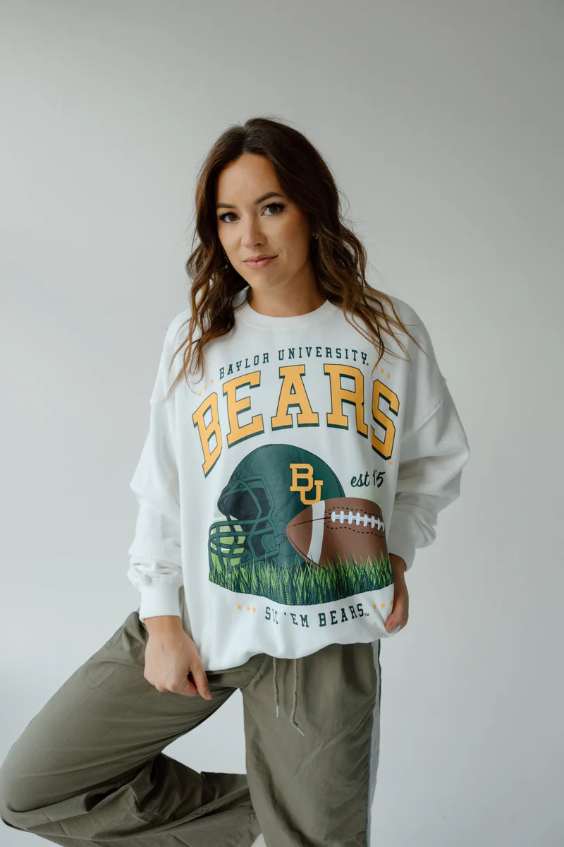 Baylor Malone Multimedia OS Fleece Crew | Gameday Social
