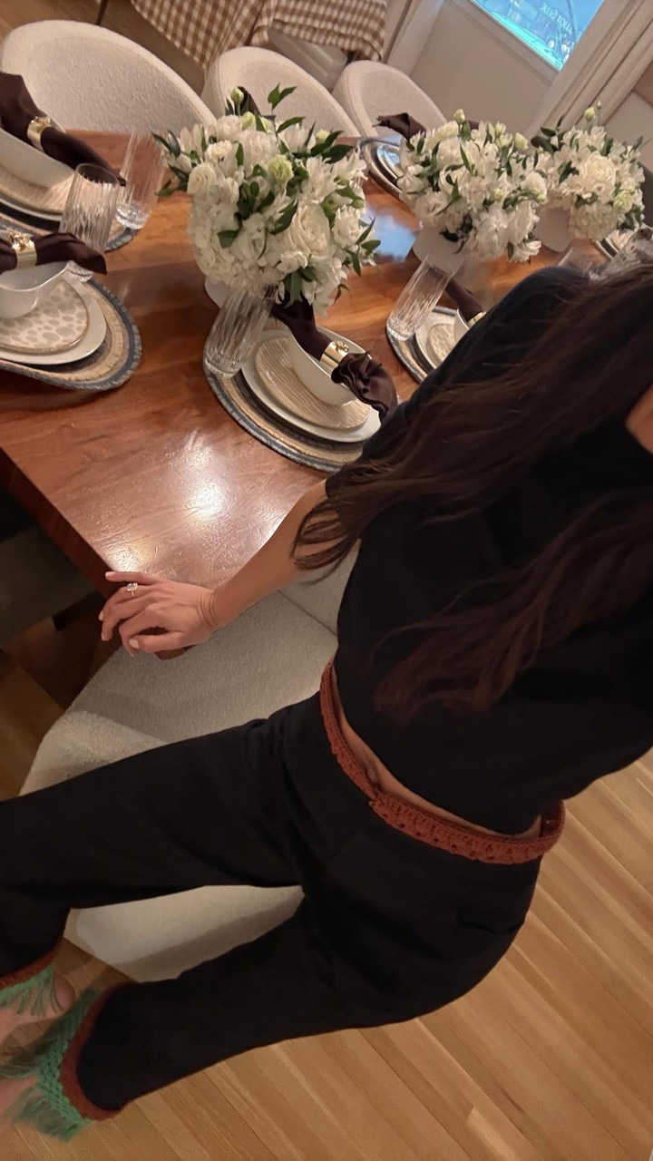 Outfit for Passover dinner! My top and shoes are old The Row 

 