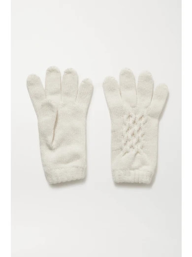 Johnstons of Elgin - Cashmere Gloves - Ivory | NET-A-PORTER (US)