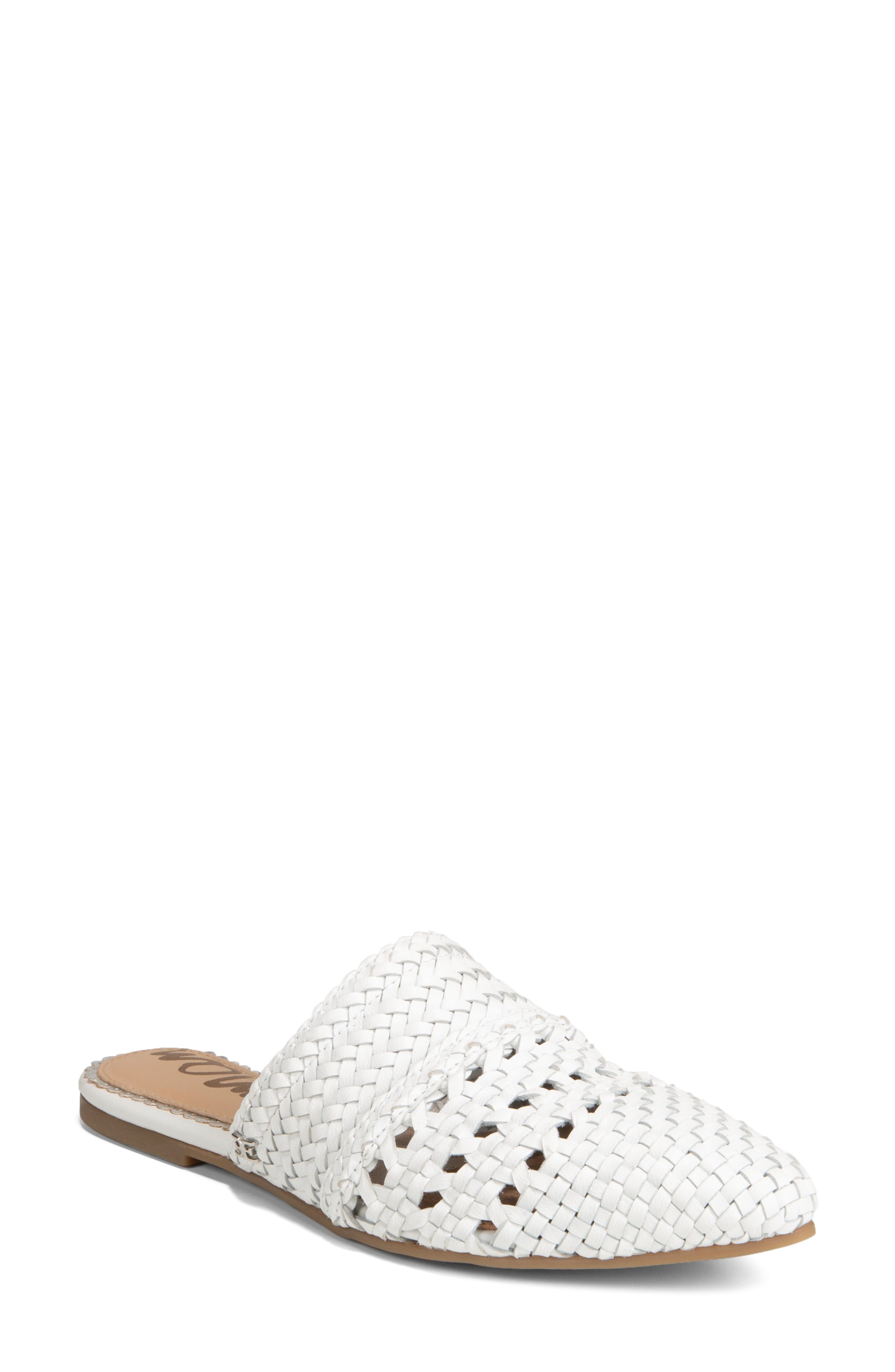 Women's Sam Edelman Natalya Mule, Size 8 M - White | Nordstrom