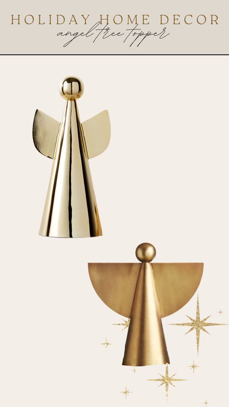 gorgeous brass angel tree toppers! which one is your favorite? #angeltreetopper #christmastree #christmasdecor #christmasangel #treetopper #christmastreetopper #homedecor #angel

#LTKHoliday #LTKhome #LTKSeasonal