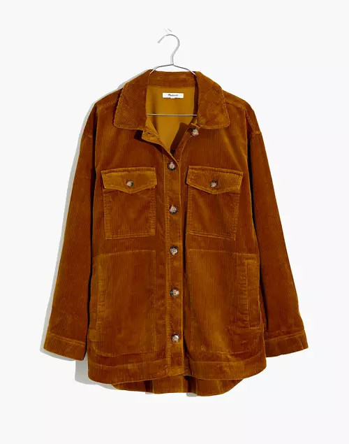Corduroy Yorkway Shirt-Jacket | Madewell