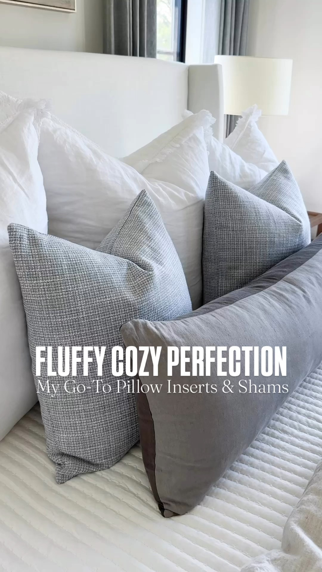 Fluffy pillows, cozy textures, and the perfect serene bedroom vibes. If you love a dreamy, relaxed space, these Amazon finds are a must. Shop my favorite down-alternative pillow inserts, linen shams, and cozy decor to elevate your bedroom. Tap to shop. #LTKHome #AmazonFinds #BedroomGoals #CozyAesthetic #HomeDecorLover

#LTKSaleAlert #LTKStyleTip #LTKHome