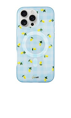 Sonix iPhone 16 Pro Max Case in Lemon Gingham from Revolve.com | Revolve Clothing (Global)