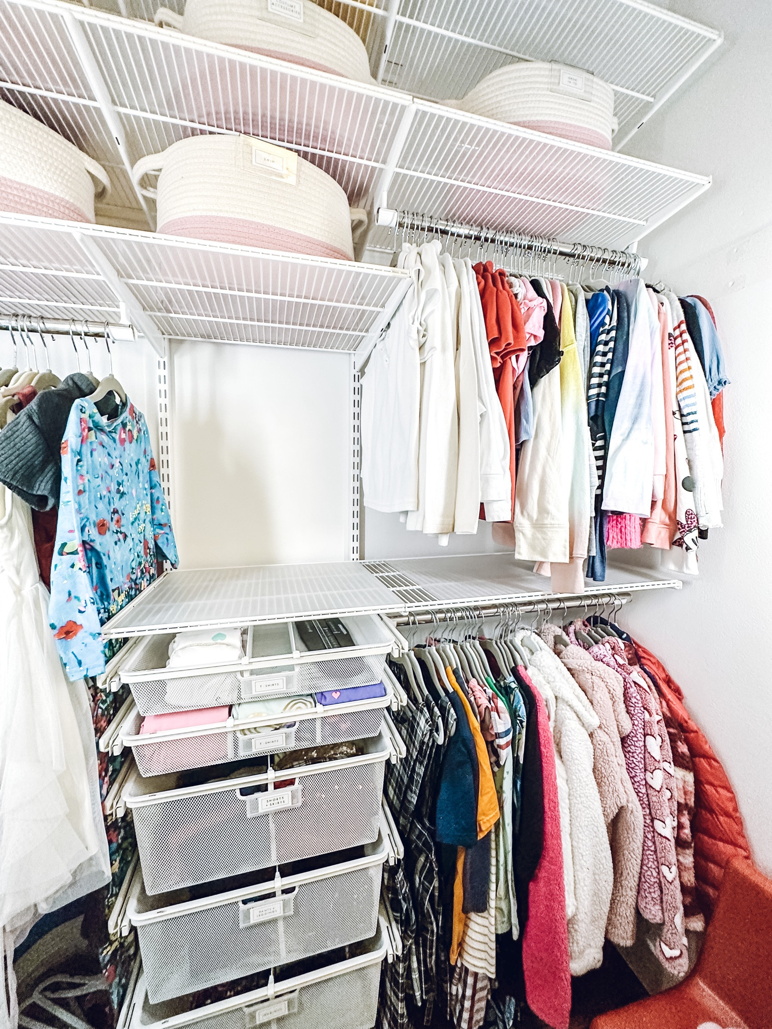 Closet organization. The Container Store Cotton Rope Oval Bins. Elfa Kid’s Closet. Elfa Drawer Label Holders. Elfa Mesh Drawer Dividers. Amazon Basics Kids Velvet Non-Slip Hangers. Amazon Essentials Girls and Toddlers’ Sherpa Fleece. Elfa Drawer✨

#LTKhome #LTKfamily #LTKkids