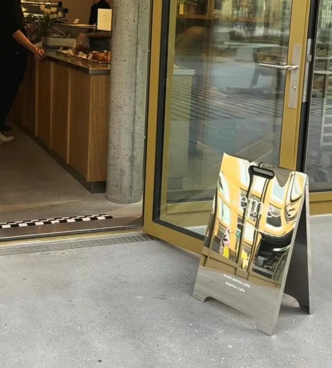 Premium A-frame Sign, Weatherproof Sidewalk Sign, Double-sided Pavement Board, Perfect for Nail S... | Etsy (US)