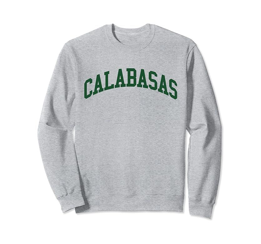 Varsity Style Calabasas California Sweatshirt | Amazon (US)