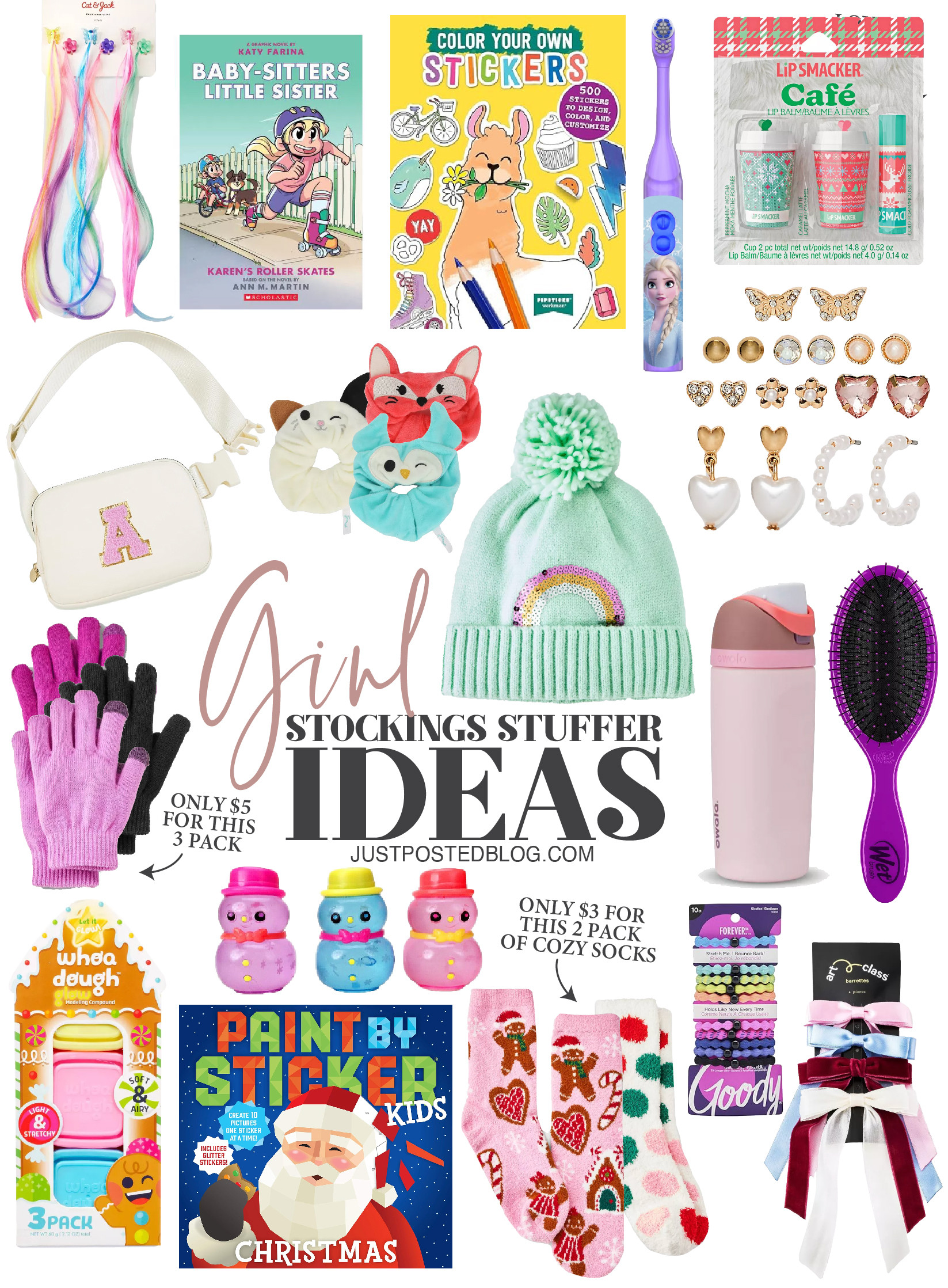 Stocking Stuffer Gift Guide for Girls! Lots of ideas to fill those stockings for kids! 

Christmas Gift Ideas for Kids, Christmas Gifts, Stocking Stuffers ideas, Stocking Stuffers, Stockings Stuffers for Kids, Stocking Stuffers for Boys, Stocking Stuffers for Girls

 

#LTKHoliday #LTKCyberWeek #LTKGiftGuide