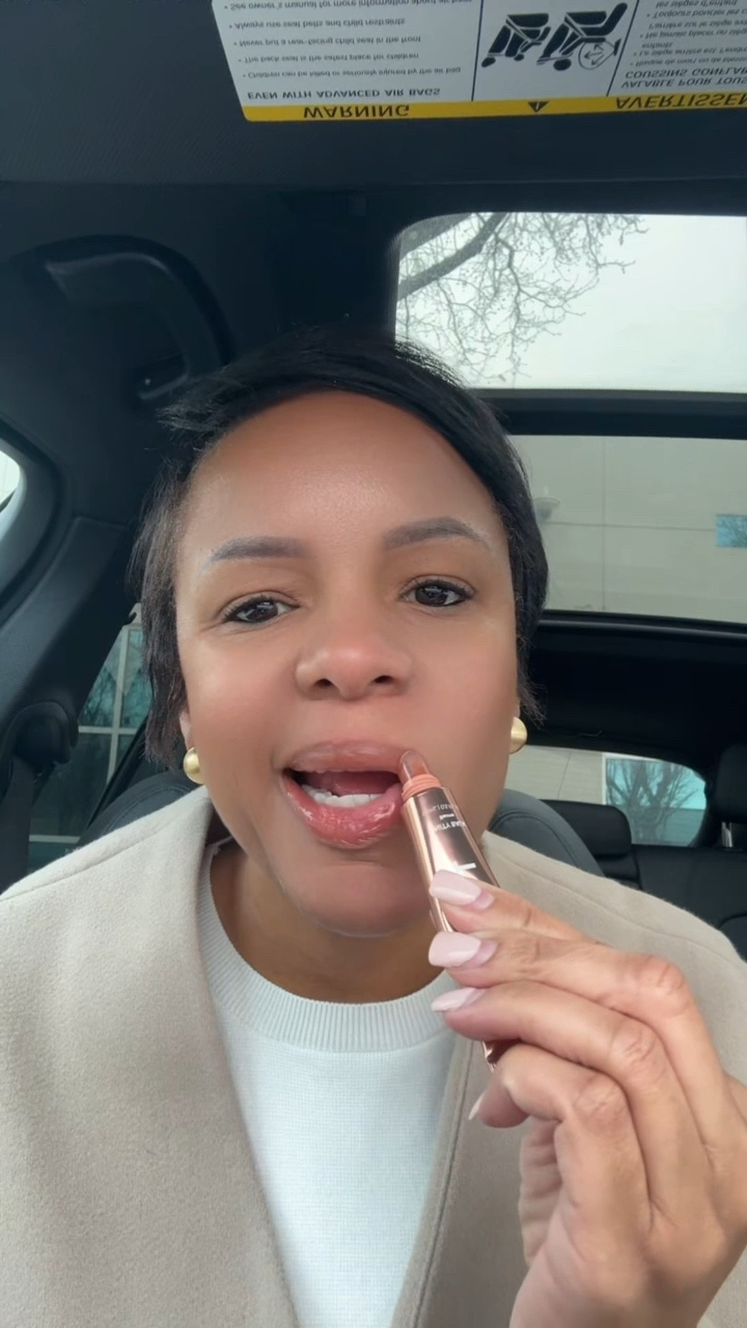 Tinted lip balm for a little flush of color in these cold winter days. Makes a great little stocking stuffer 

#LTKGiftGuide #LTKBeauty