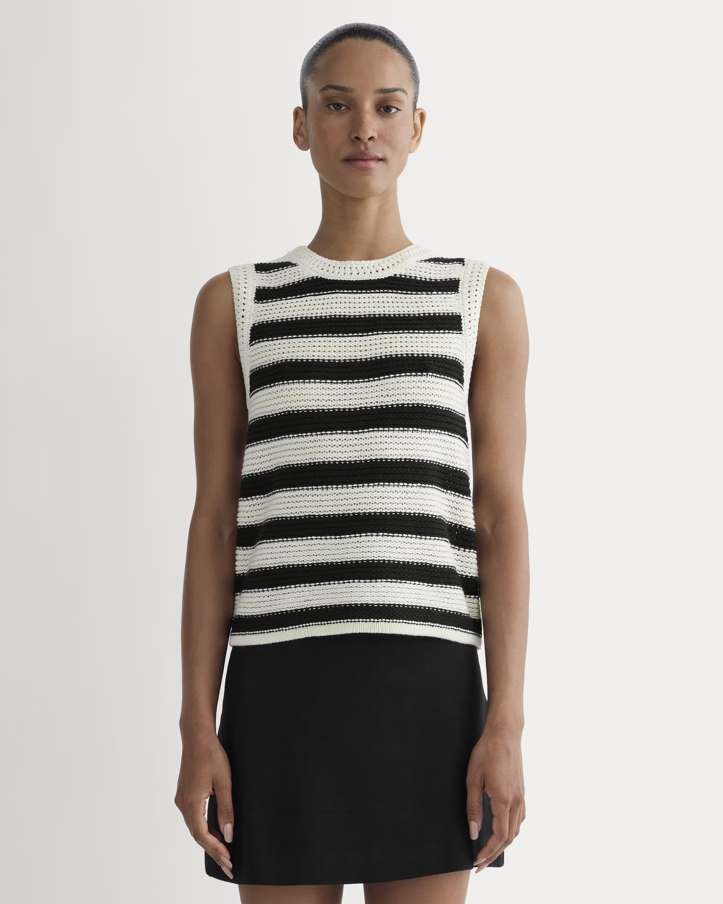 The Organic Cotton Open-Stitch Tank | Everlane