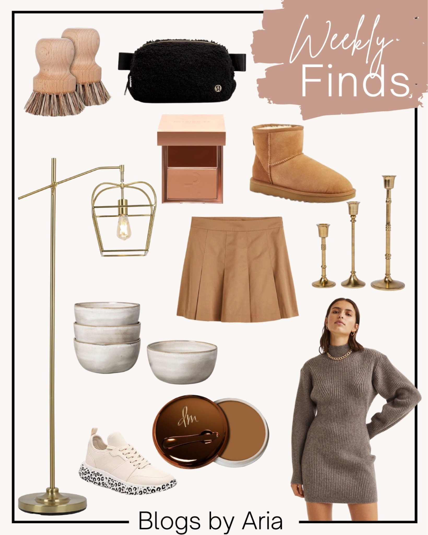 A few finds that have caught my eye this week like this sweater dress that is perfect for Fall! Ugg boots, Sherpa belt bag and I have two new foundations I want to try. Love this floor lamp too! #LTKstyletip #LTKshoecrush #LTKitbag #LTKunder50 #LTKunder100 

#LTKhome #LTKSeasonal #LTKbeauty