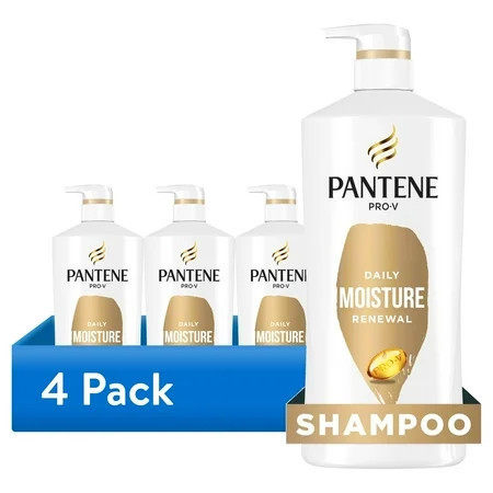(4 pack) Pantene Pro-V Daily Moisture Renewal Shampoo 27.7 oz | Walmart (US)