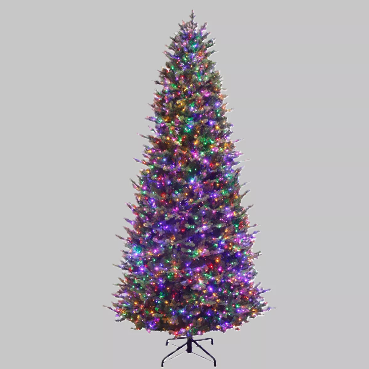 Aurio Pre-lit Noble Fir Artificial Christmas Tree with Customizable LED Lights | Target
