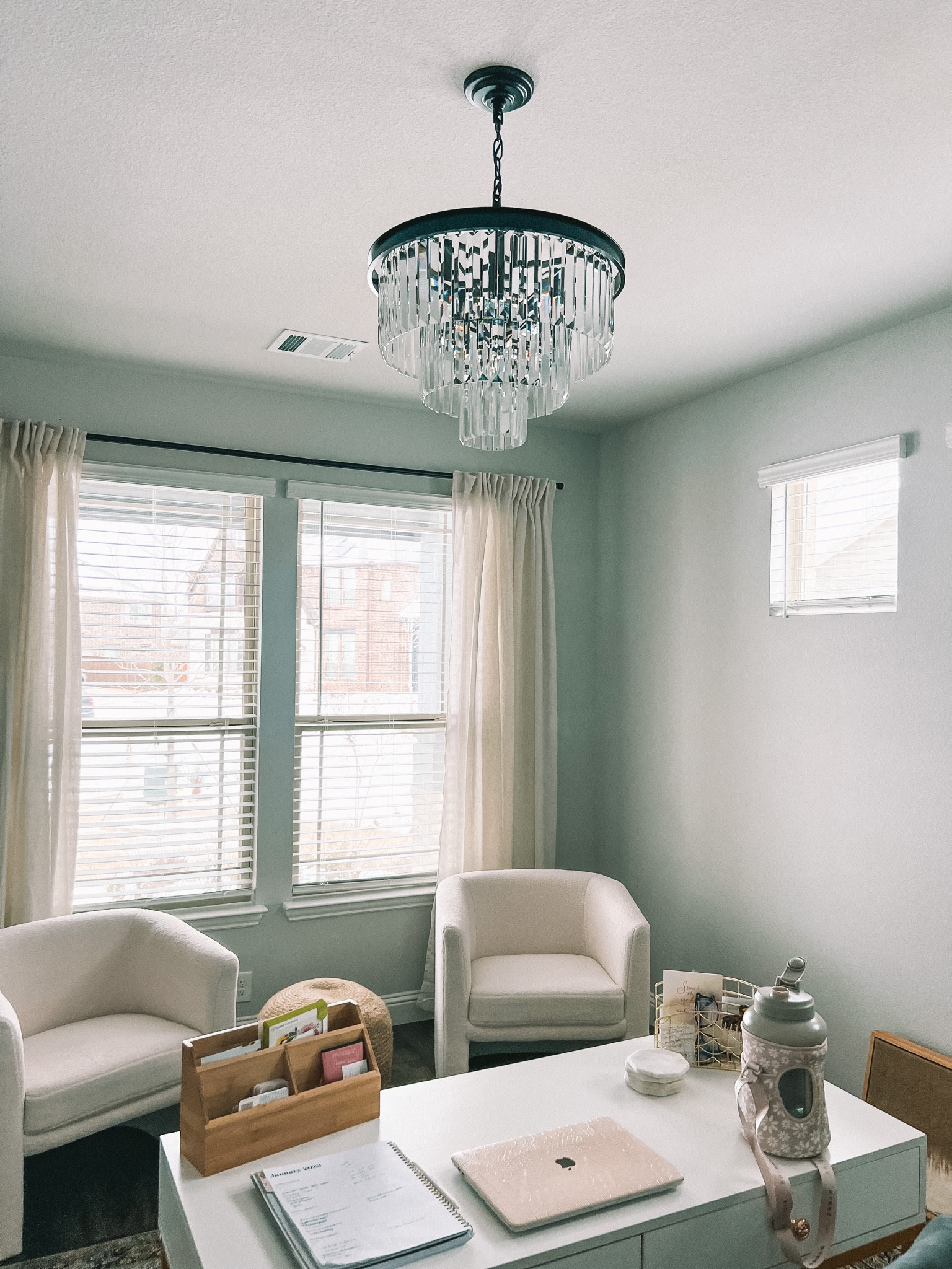 My office chandelier 

#LTKhome