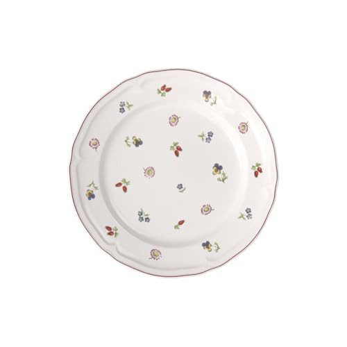 Villeroy & Boch Petite Fleur Collecton Dinner Plate, Premium Porcelain, Made in Germany, 10.5 in Diameter, White/Colorful | Amazon (US)