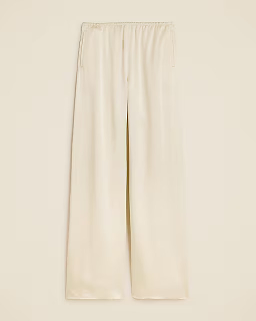 Cosmo pant in luster charmeuse | J. Crew US