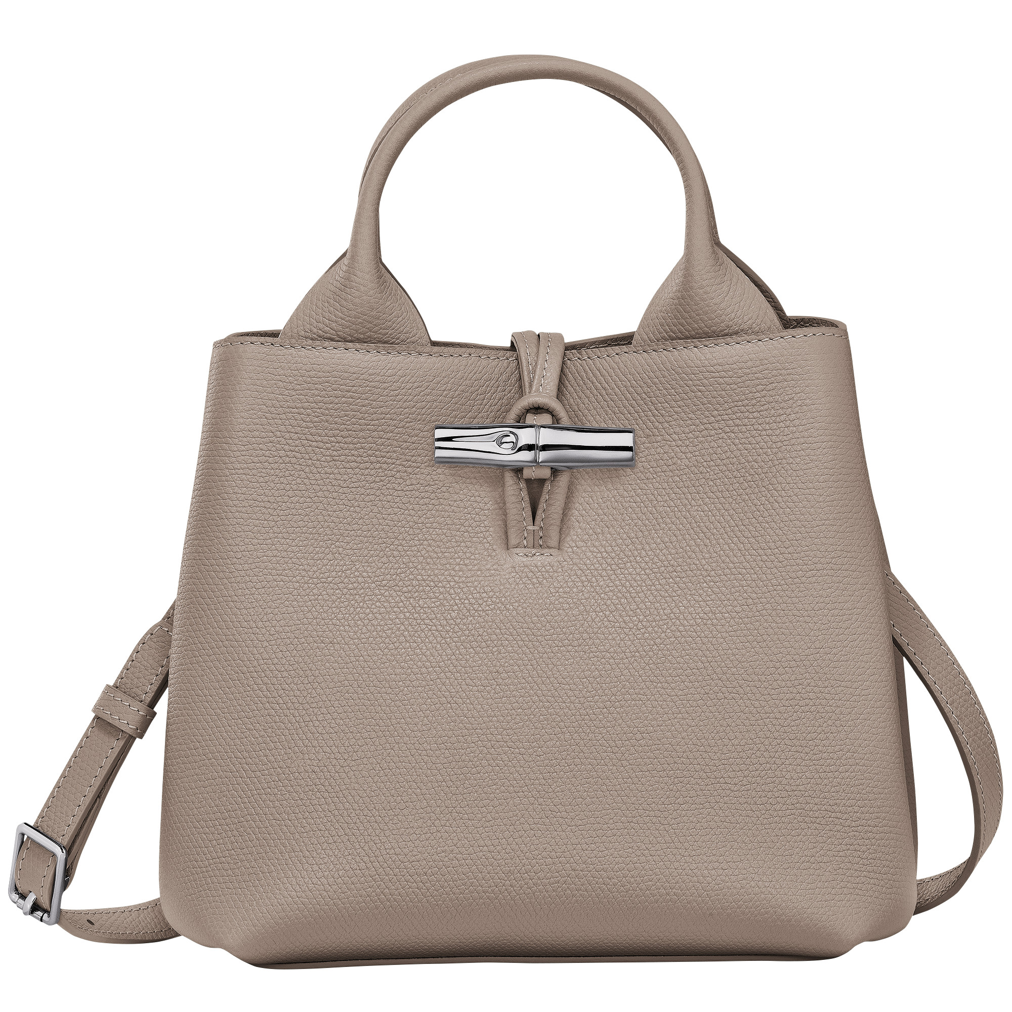 Le Roseau S Handbag Clay - Leather | Longchamp US | Longchamp