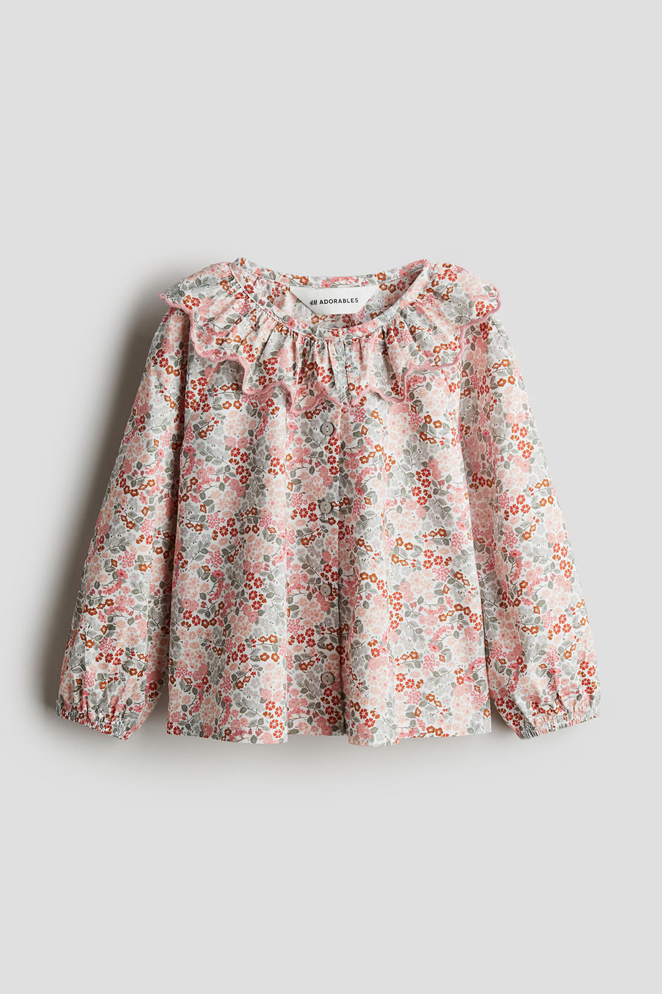 Poplin Blouse with Collar | H&M (US + CA)