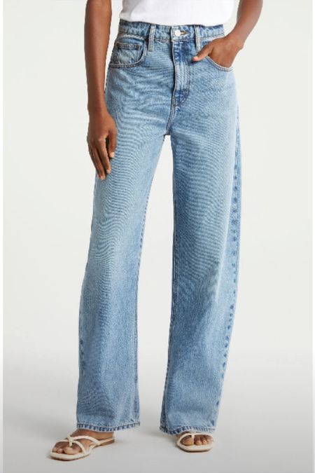 Frame barrel jeans 
So cute!! Ordered in 26

#LTKOver40 #LTKParties
