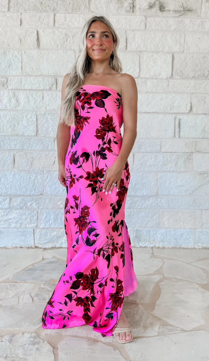 Potential Heartache Strapless Maxi (FINAL SALE) | CK Squared Boutique