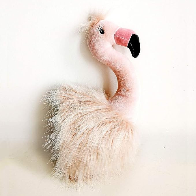 MON AMI Flamingo Stuffed Animal Head Wall Mount, Pink, 7", Elegant Children’S Bedroom Wall Moun... | Amazon (US)