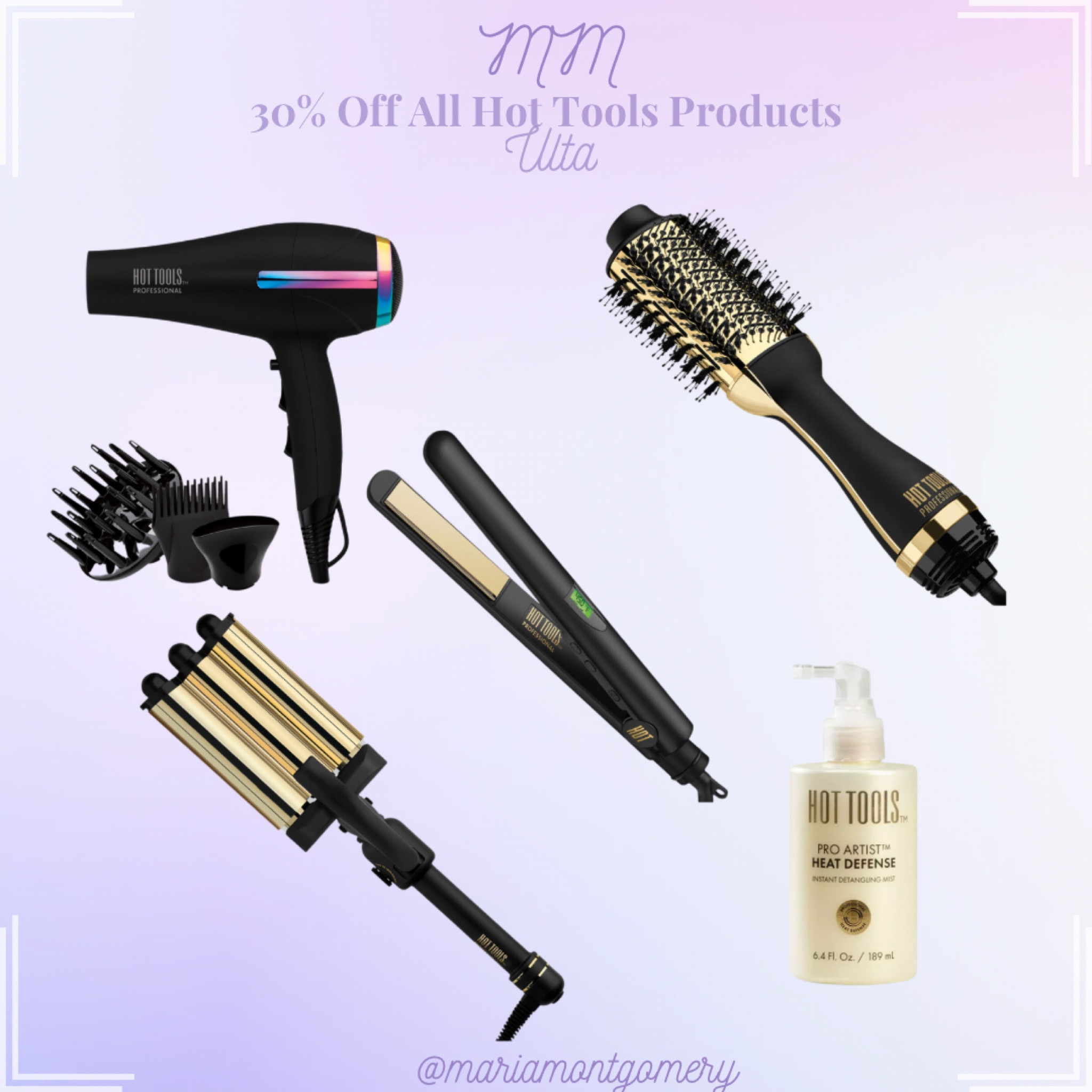 ULTA sale! 30% off all Hot Tools Products! #LTKHair #HairTools #hairstyle 

#LTKbeauty #LTKsalealert #LTKHoliday