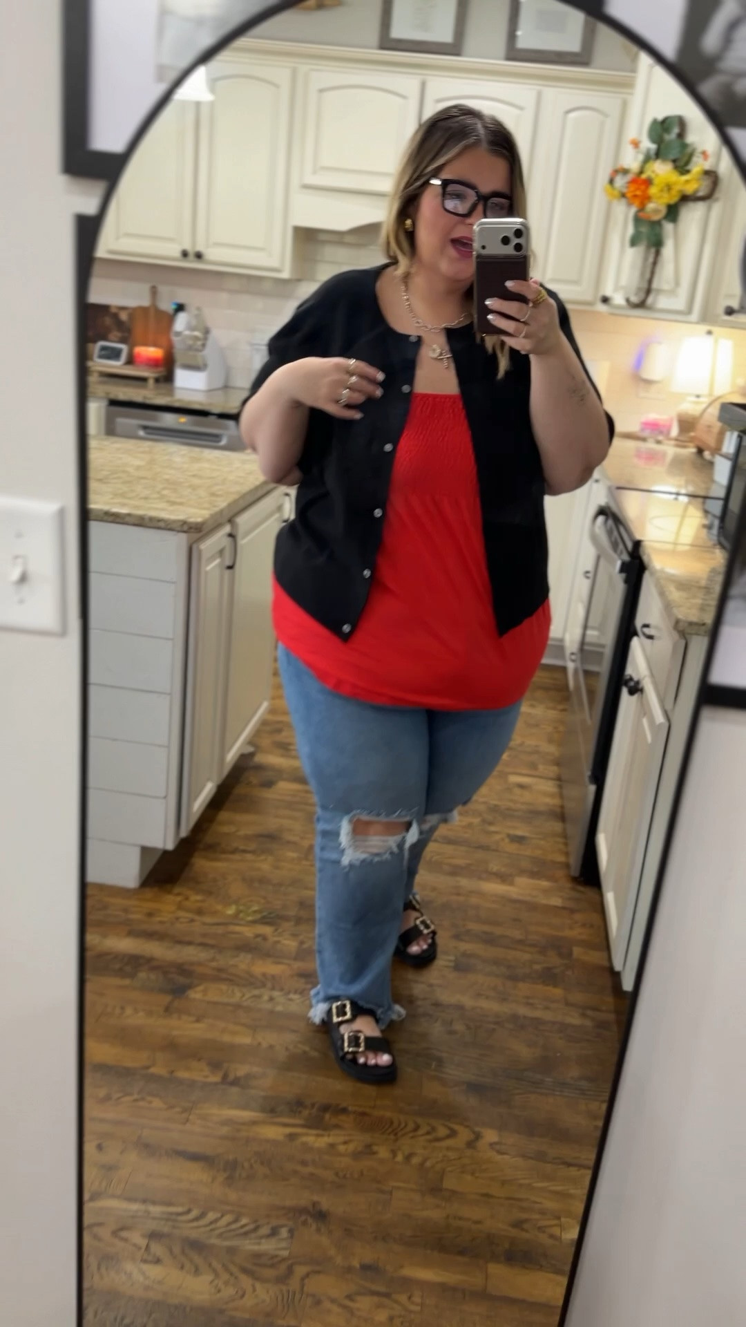 Half sleeve cardigans are a must have in my summer wardrobe - perfect if you hate showing your upper arms!

#LTKPlusSize