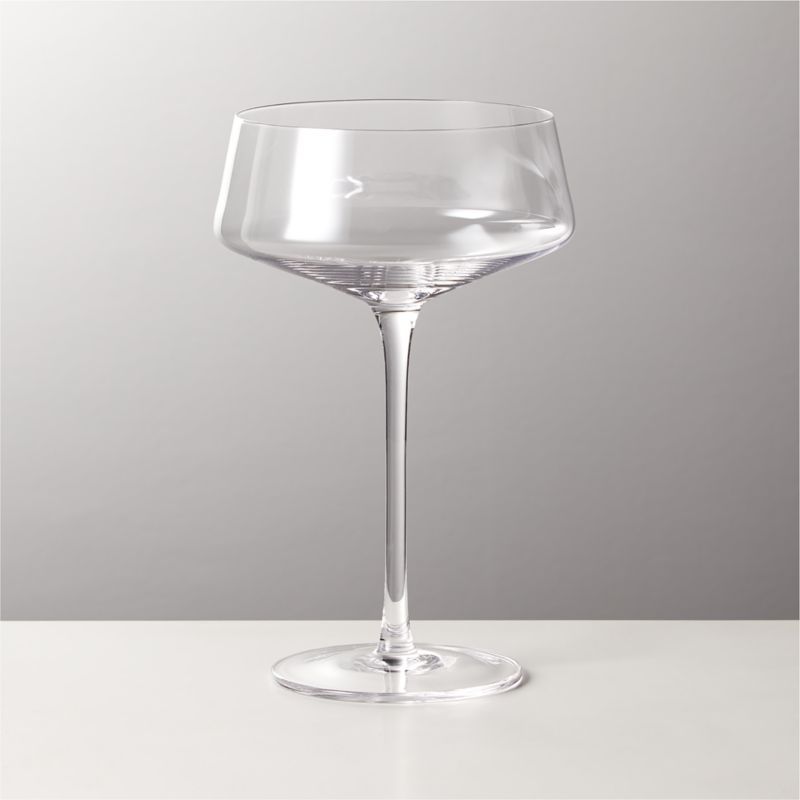 Muse Coupe Cocktail Glass + Reviews | CB2 | CB2