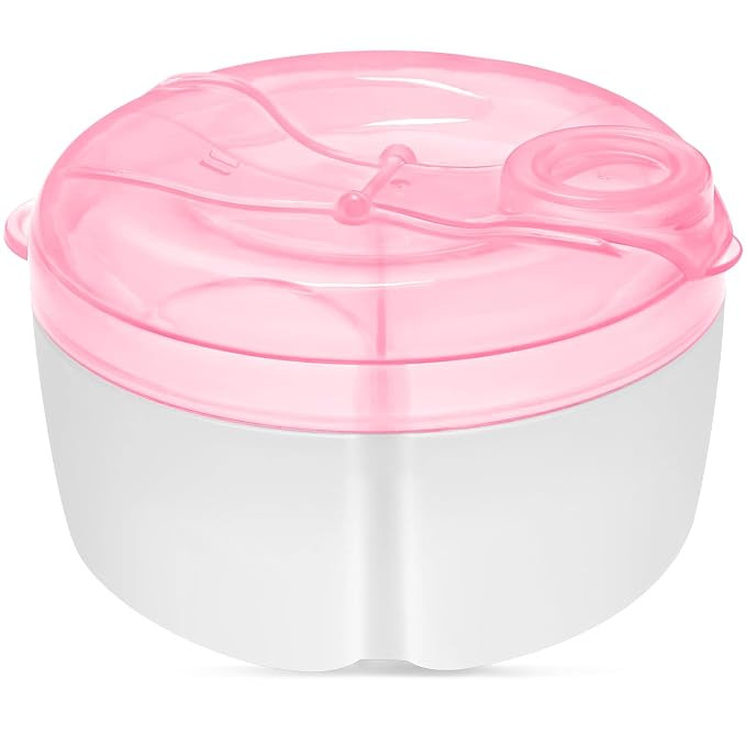 Accmor Baby Formula Dispenser On The Go, Formula Container to Go, Non-Spill Rotating Three-Compar... | Amazon (US)
