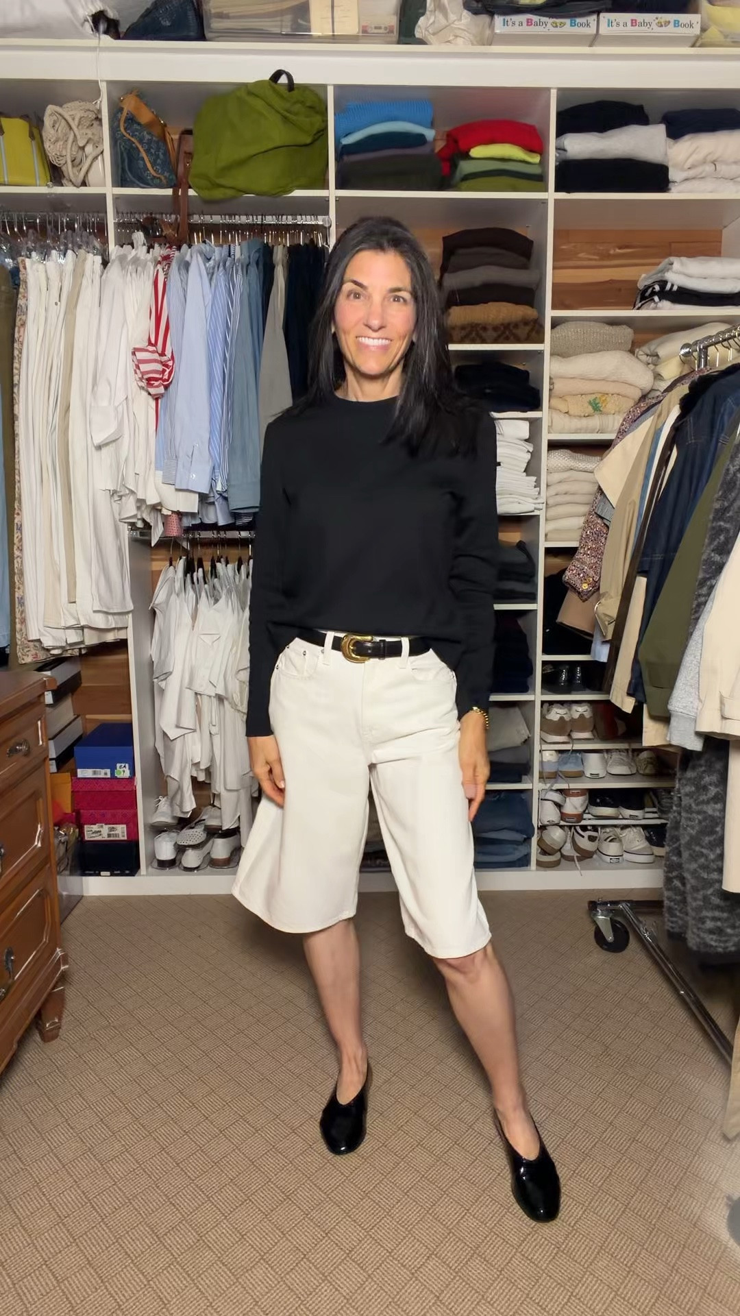 Long shirt with shorts