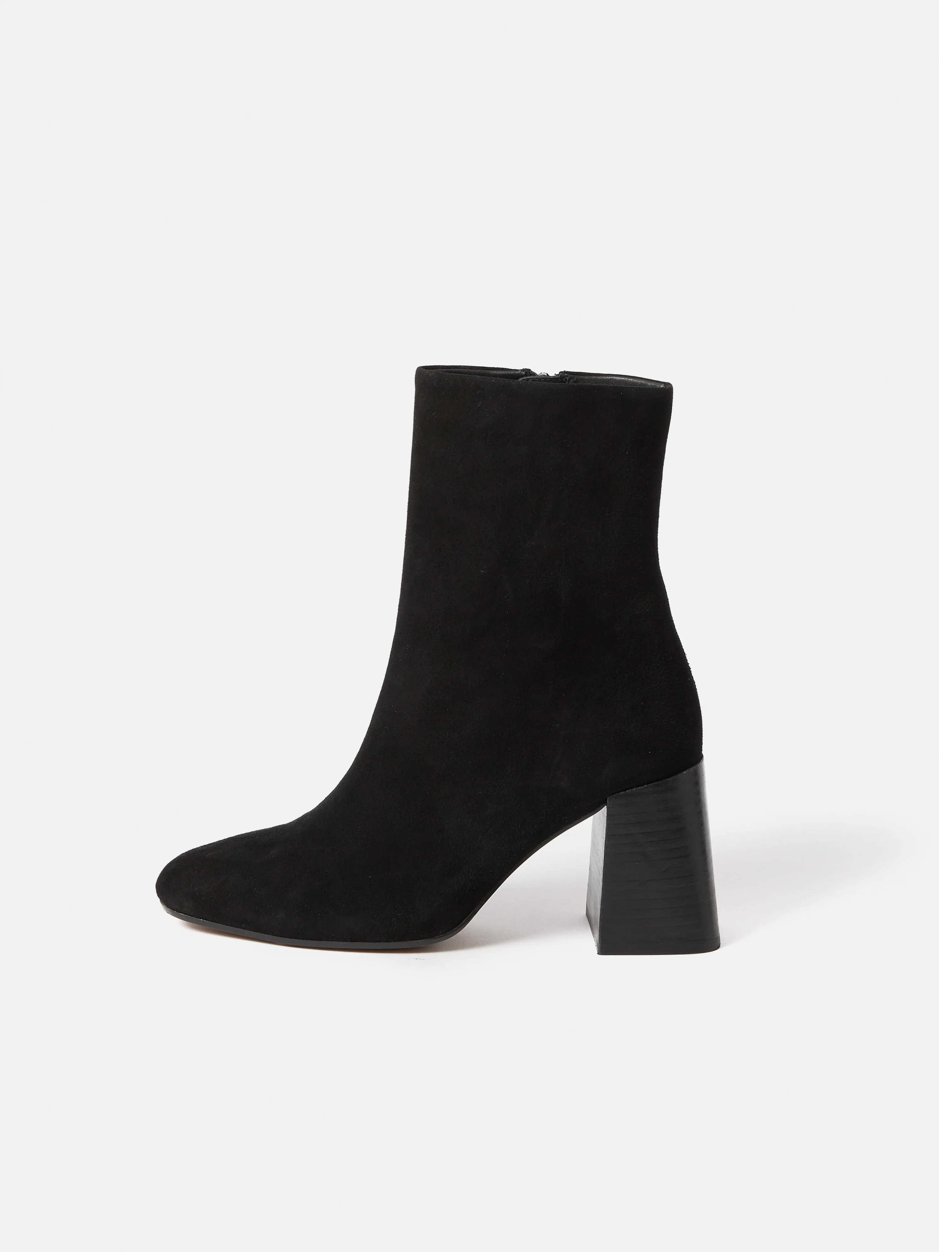 Fulham Suede Ankle Boot | Black | Jigsaw (UK)