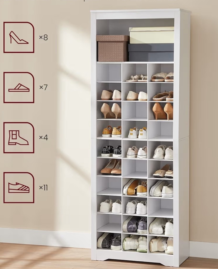 Shoe organizer! Holds over 25 pairs! Shoe storage. Organizer. Family organizer. Kids organizer. Kids shor organizer

#LTKKids #LTKdayinmylife #LTKSaleAlert