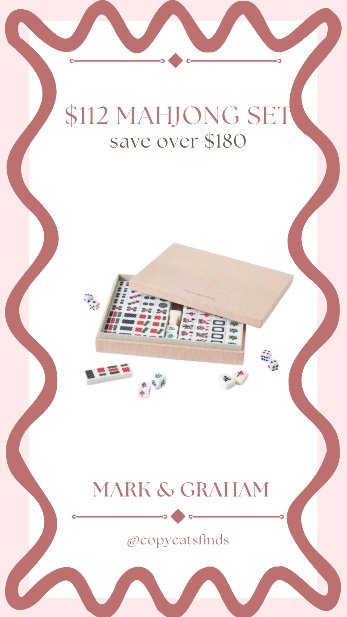 This is SUCH a good sale for w quality mahjong set! Perfect gift idea for the gamer in your life 

#LTKHome #LTKHoliday #LTKCyberWeek
