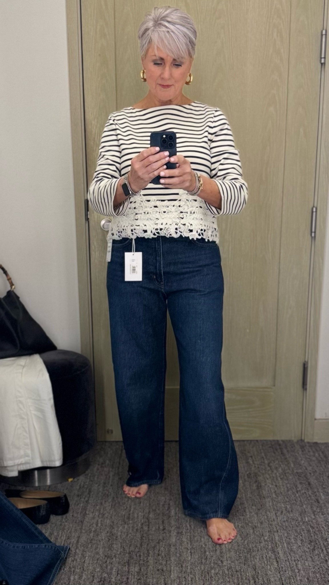 High Waist Barrel leg jeans 👖

#LTKootd #LTKSeasonal #LTKOver40