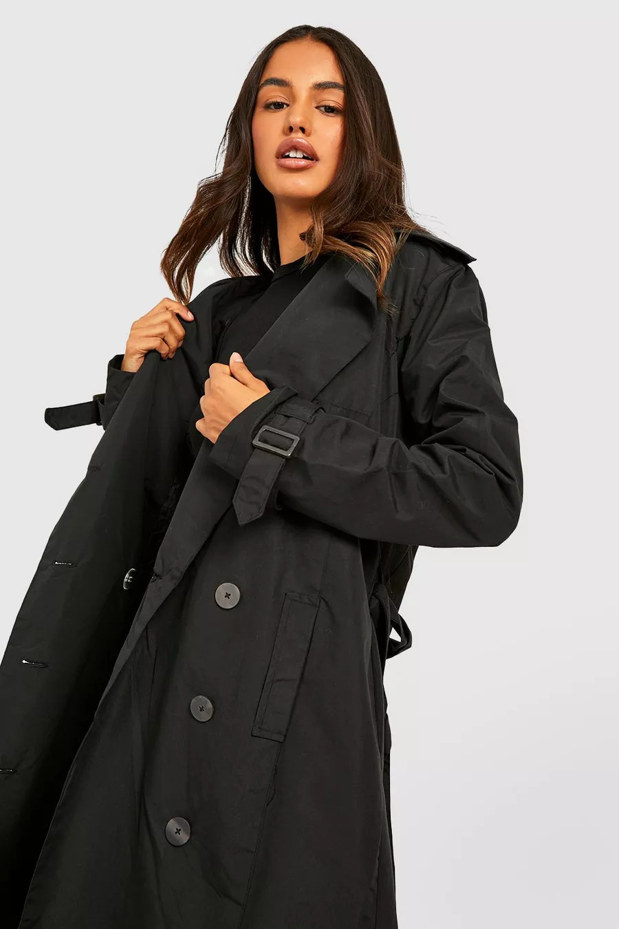 Belted Trench Coat | Boohoo.com (UK & IE)