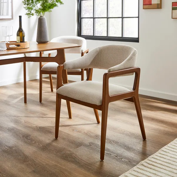 Hugh Dining Chair, Velvet | Dunelm