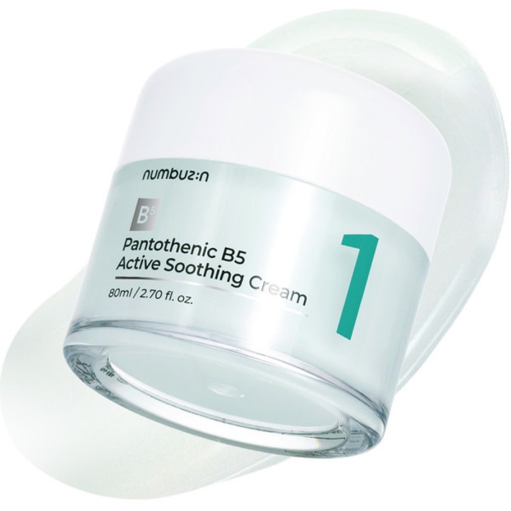 numbuzin - No.1 Pantothenic B5 Active Soothing Cream - 80ml | STYLEVANA