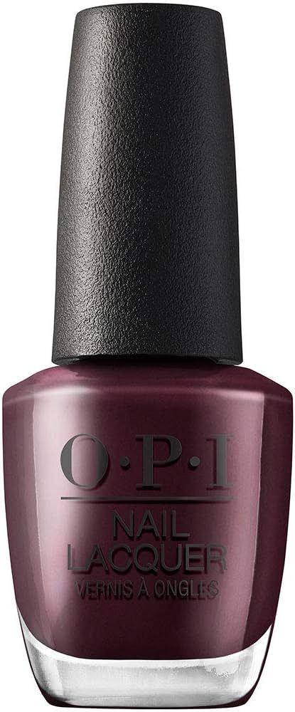 OPI Nail Lacquer, Complimentary Wine, Red Nail Polish, Milan Collection, 0.5 fl oz | Amazon (US)